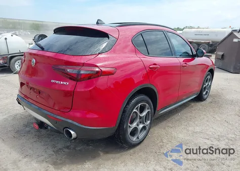 2020 Alfa Romeo Stelvio z USA, uszkodzony, nr VIN ZASPAKAN1L7C76188